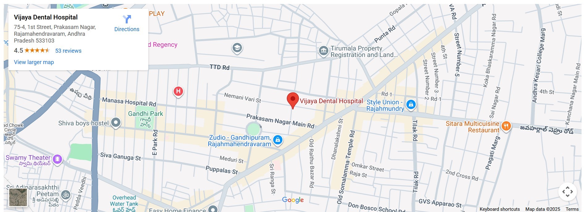 vijayadental-map